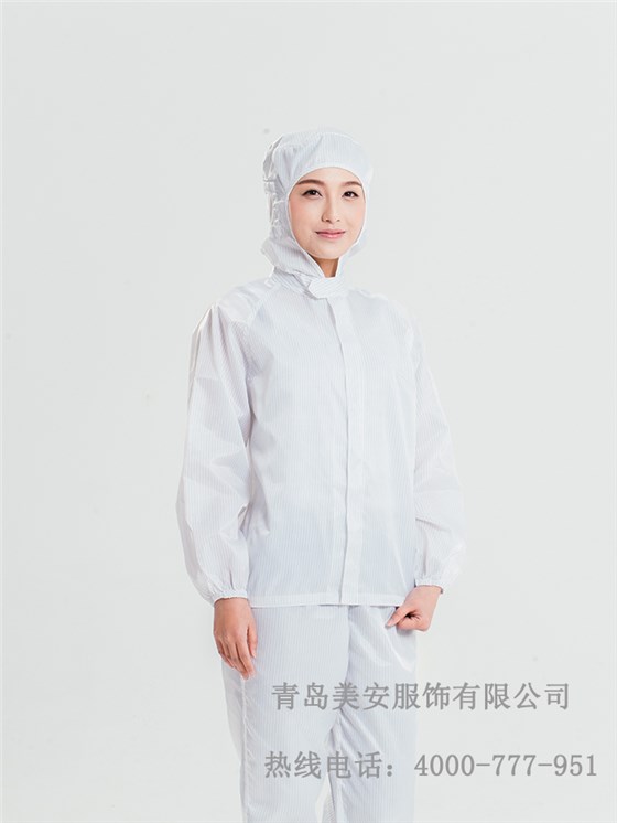 防靜電連體服上衣連帽工作服
